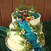 Kayak wedding cake ideas, waterfall wedding cakes, wedding cakes