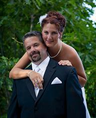 Real wedding, fort williams park wedding, outdoor wedding, wedding updo